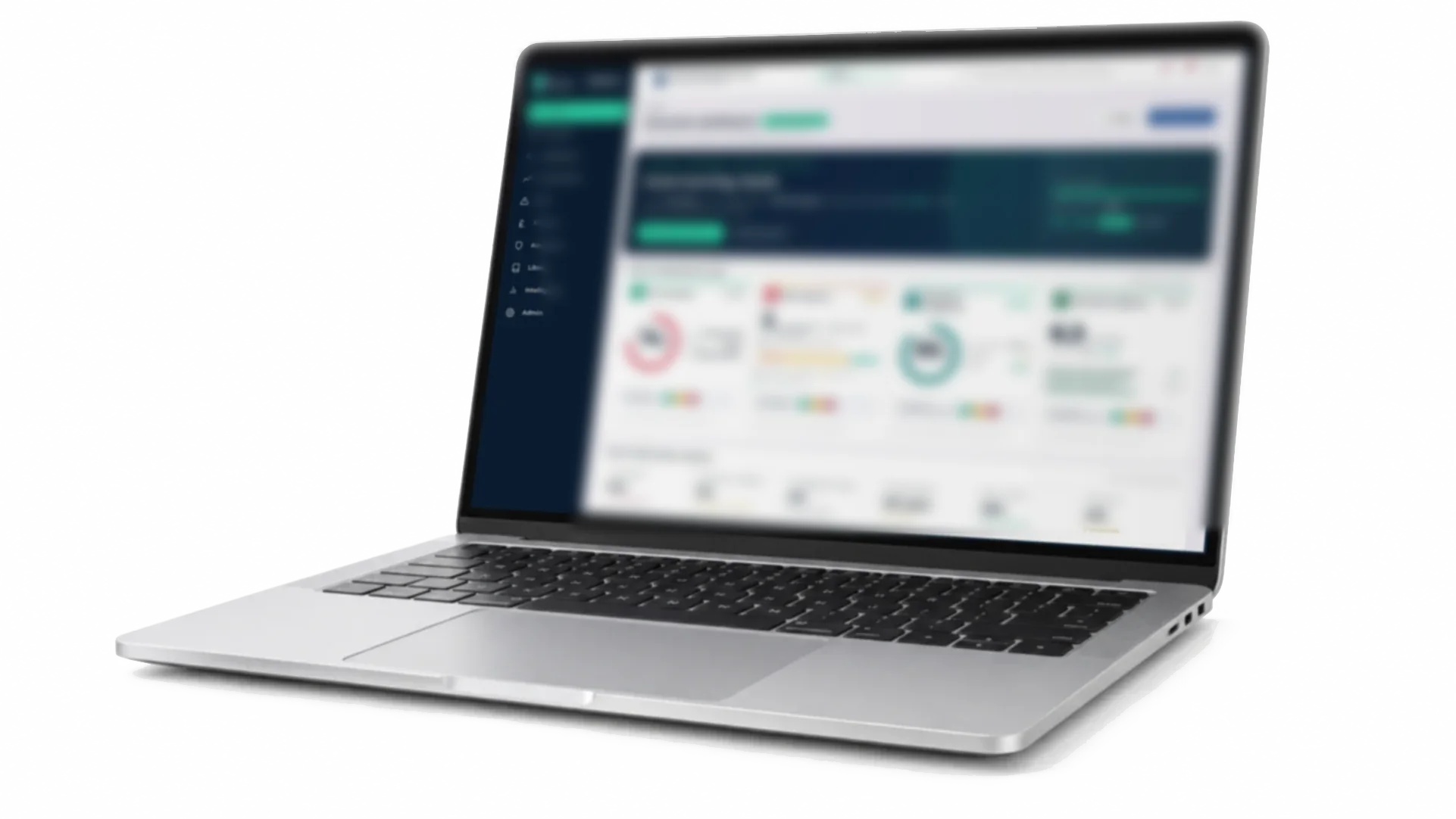 ORSIA on a laptop: the risk overview, with active, tolerated and emerging risks across a trust, controls, key risk indicators and assessments